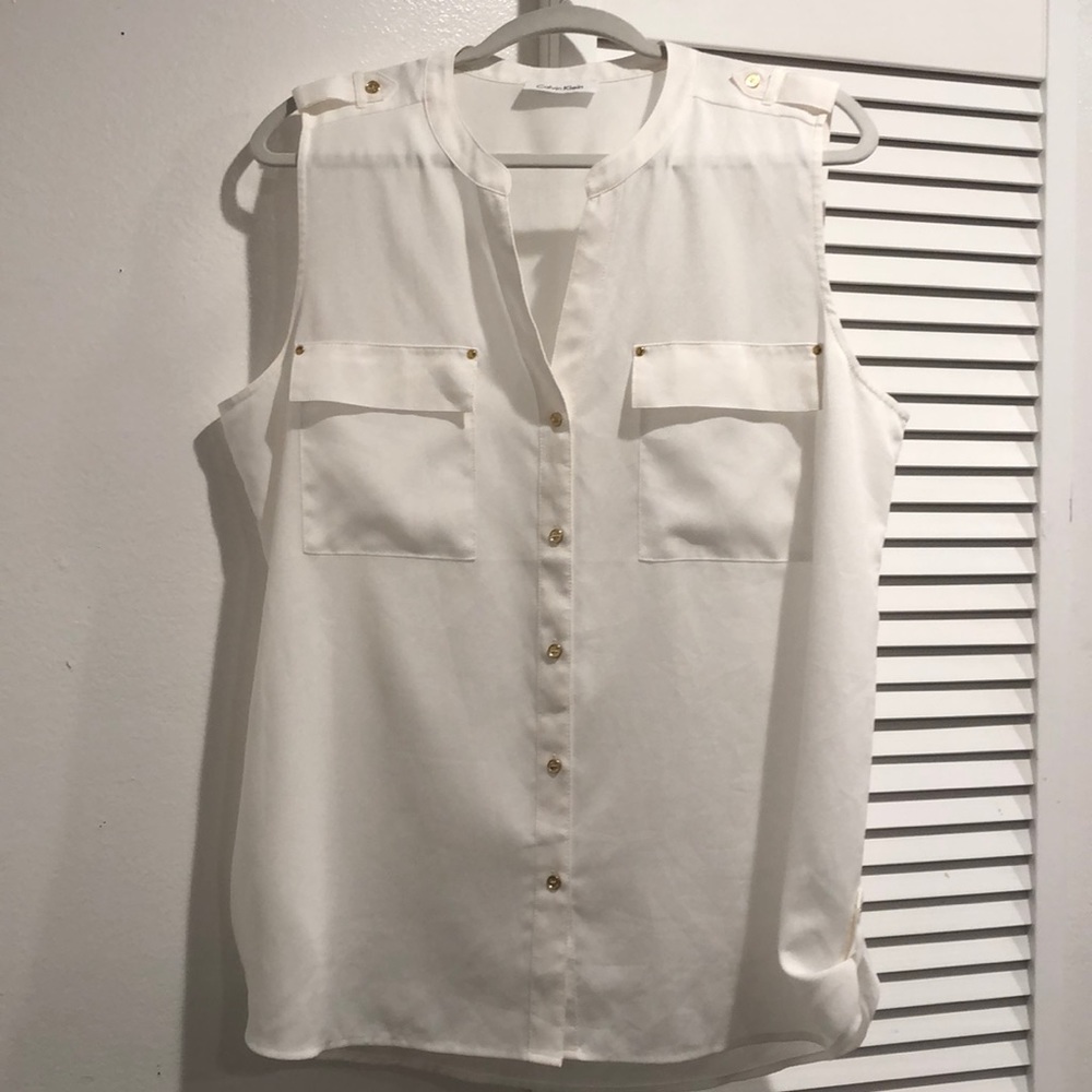 Calvin Klein Women’s Blouse Size XL